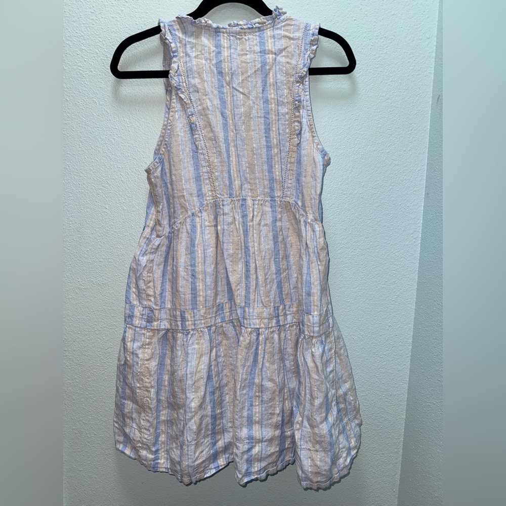 Vineyard Vines Blue and White Striped Mini Dress - Size S - Picture 4 of 8